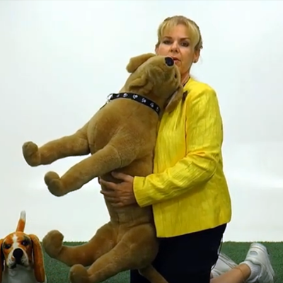 Denise Demonstrating Pet CPCR