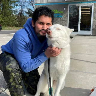 Anastasia Man with white cog